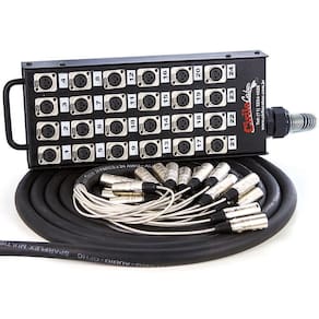 Medusa 24 Vias Montada Conectores Santo Angelo - 15 Mt