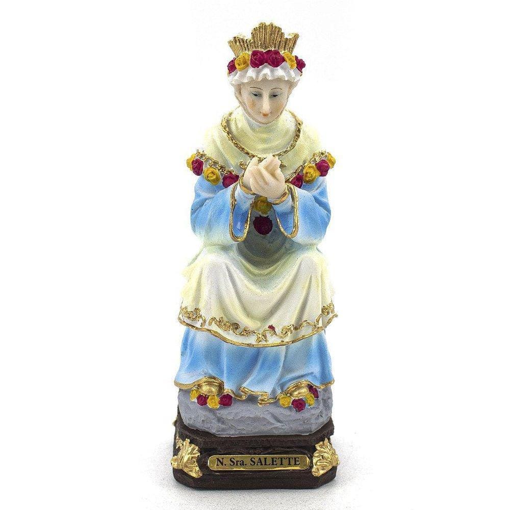 Imagem Nossa Senhora De La Salette Resina 17 Cm