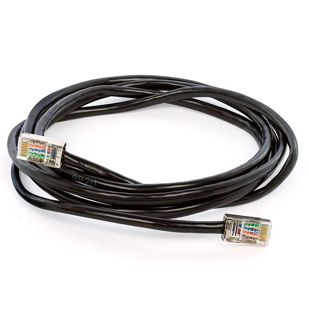 Cabo De Rede Blindado Cat5E Com Rj45 Preto - 25 Metros