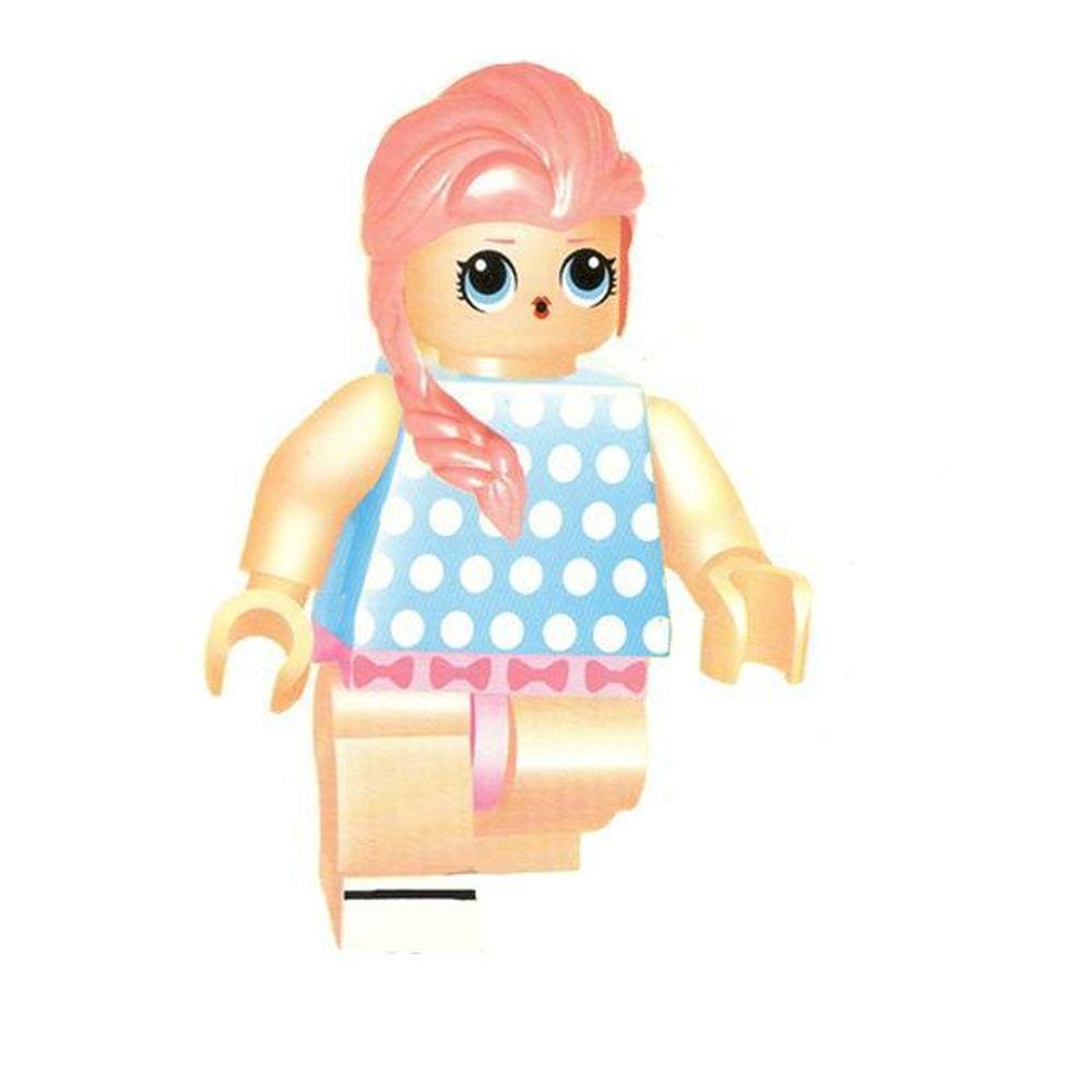 Boneca Lol Bloco De Montar Compatível Com Lego - Merbaby