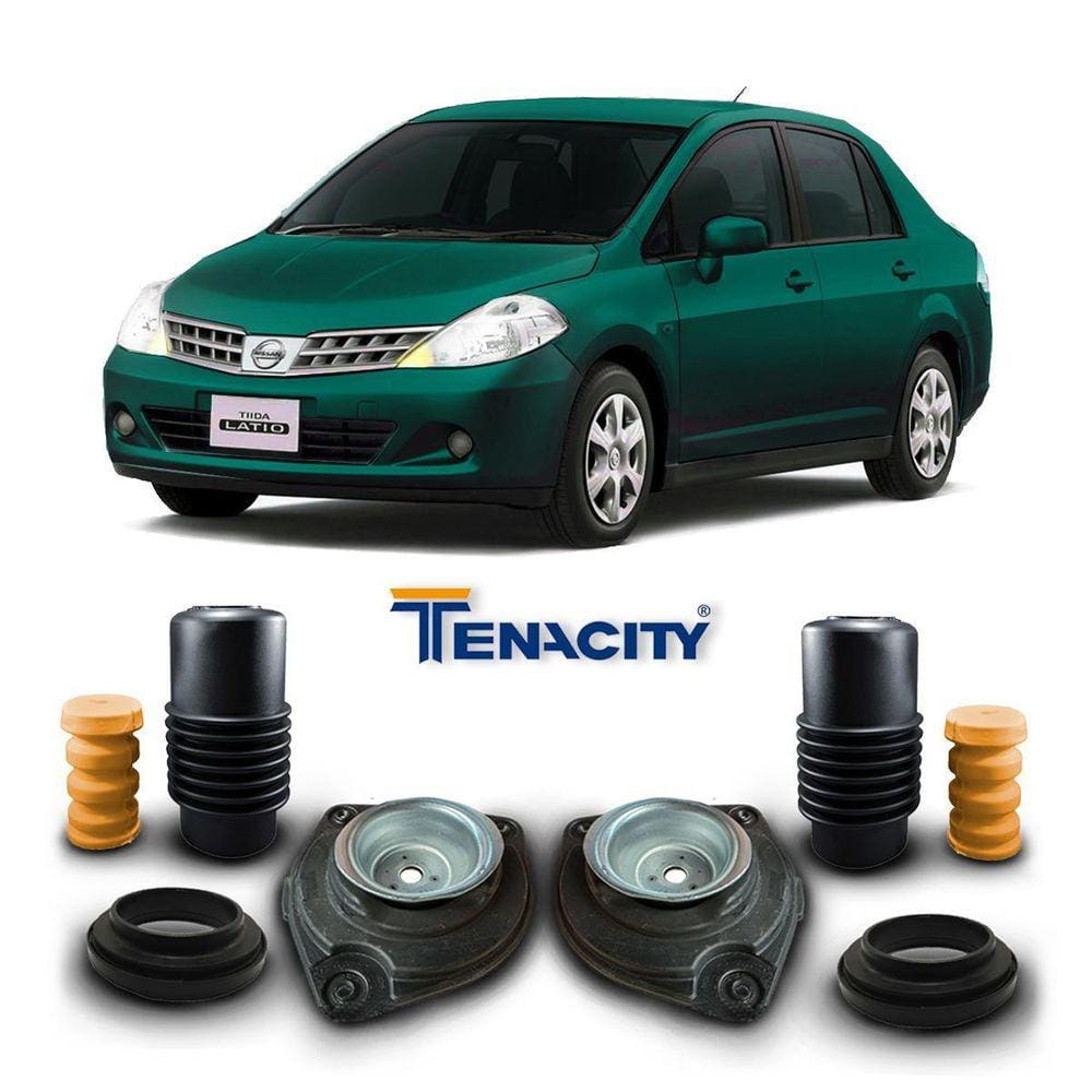 Par Kit Amortecedor Dianteiro Nissan Tiida Sedan 2007 A 2013