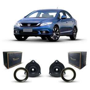2 Batedor Batente Suspensão Dianteira Honda Civic 2012/2016