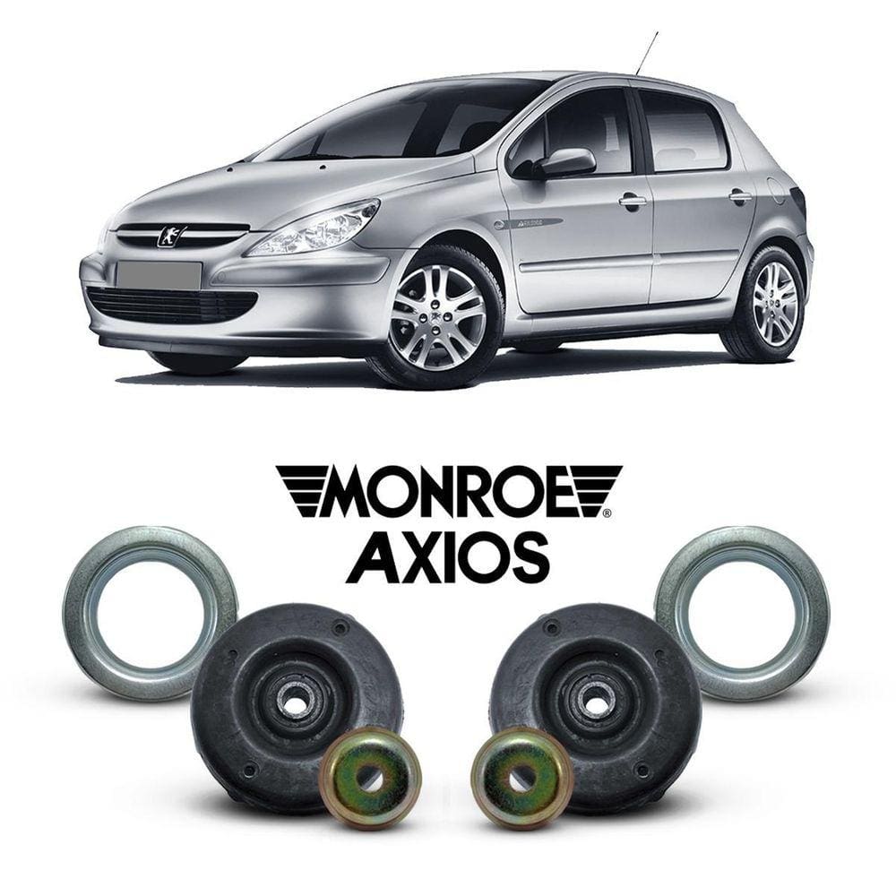 Par Suporte Batente Dianteiro Peugeot  2004 05