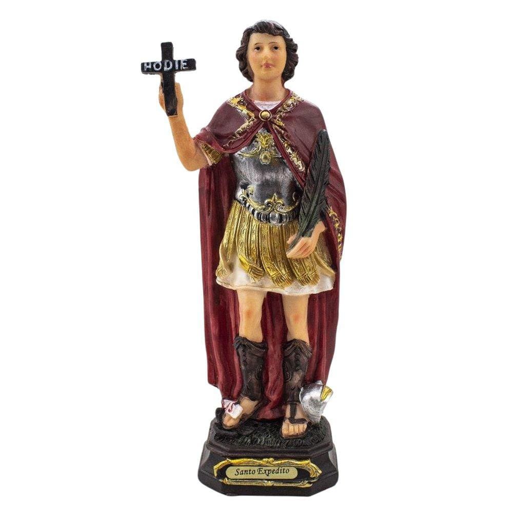Imagem Santo Expedito Importado Resina 20 Cm