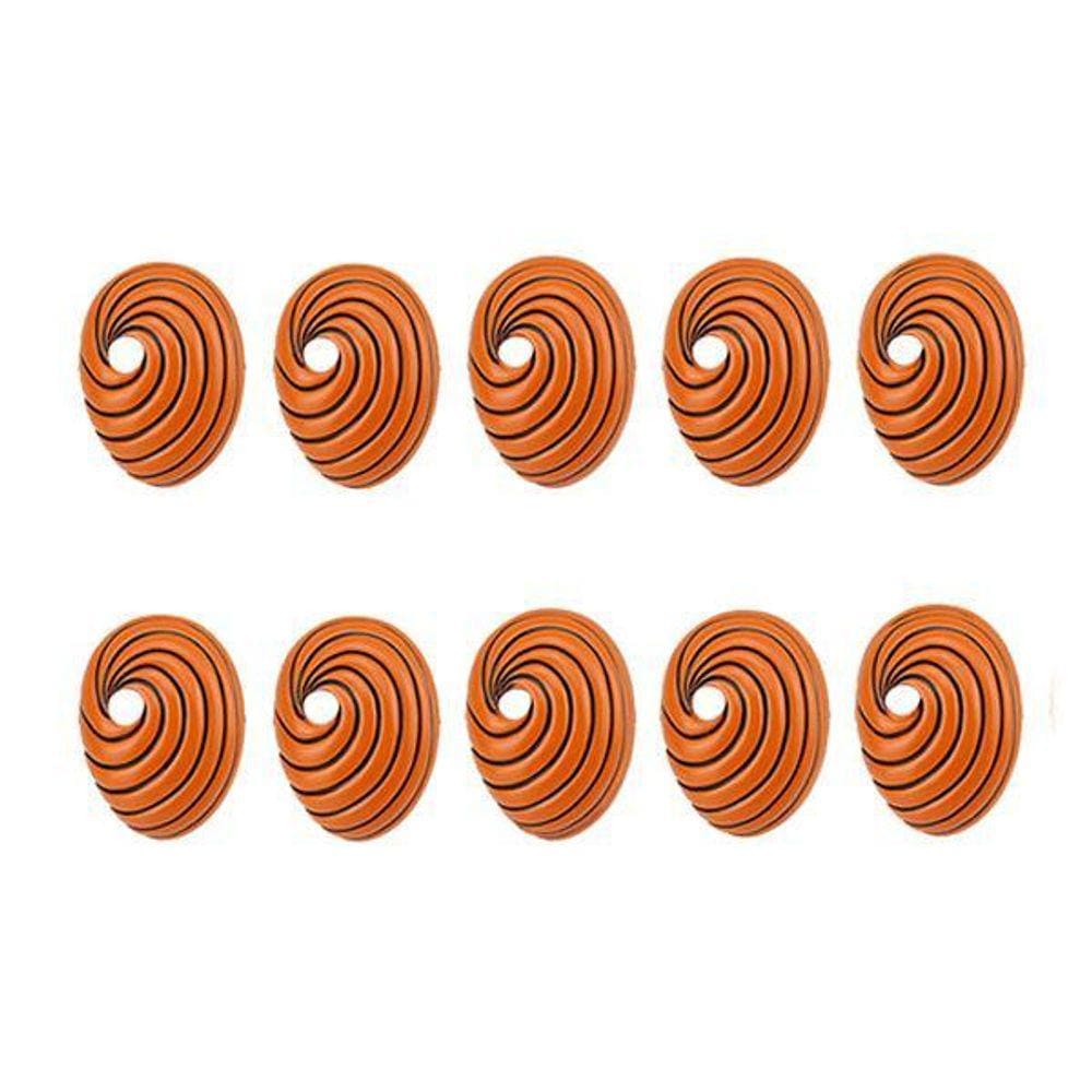 Kit 10 Máscara Anime Naruto Tobi Obito Uchiha Akatsuki