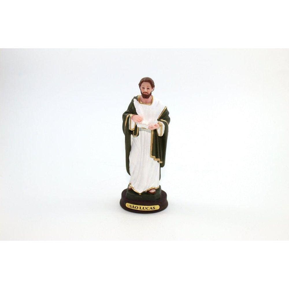 Imagem São Lucas Resina 14 Cm