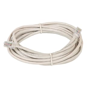 Cabo De Rede Cat5E Montado Branco - 40 Metros