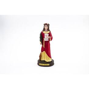 Imagem Santa Cecília Resina 14 Cm