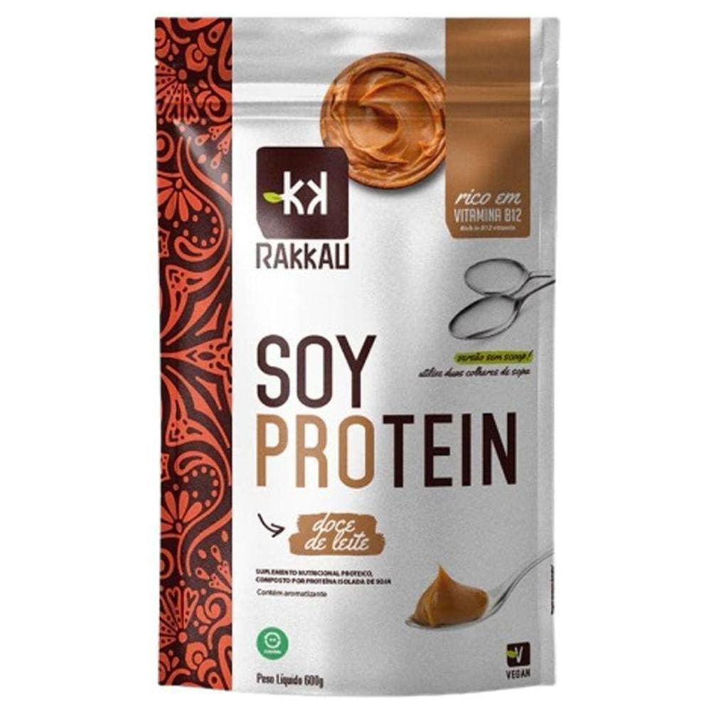 Soy Protein Doce De Leite Vegana Rakkau 600G