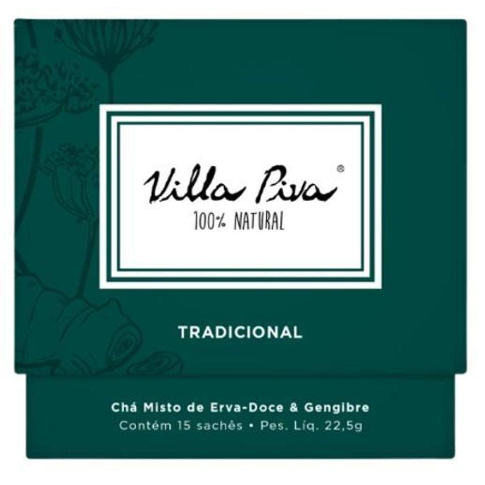 Chá Misto Tradicional Villa Piva 15 Sachês