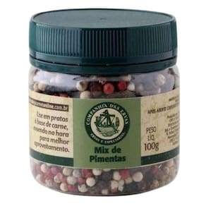 Mix de Pimentas Companhia das Ervas 100g - Tempero Versátil