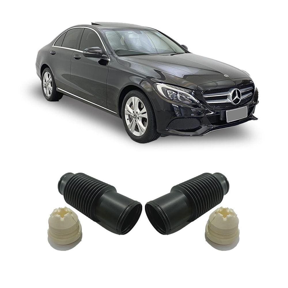 Par Kit Reparo Guarda Pó Dianteiro Mercedes C250 2016 A 2019