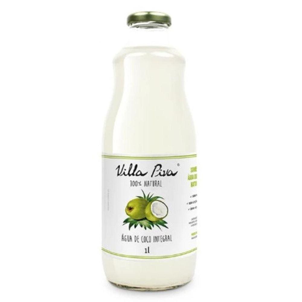 Água De Coco Natural Villa Piva 1L