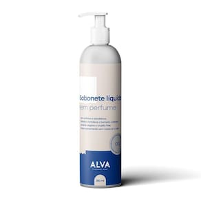 Kit 2X: Sabonete Líquido Vegano Sem Perfume Alva 250Ml