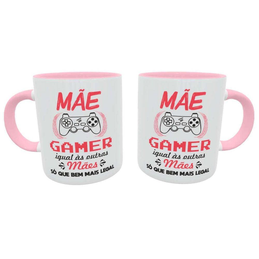 Caneca Geek Mãe Gamer Presente Criativo Dia Das Mães