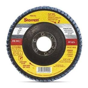 Disco Flap Fds115-120Fc 115X22,23 Gr120 - Starrett