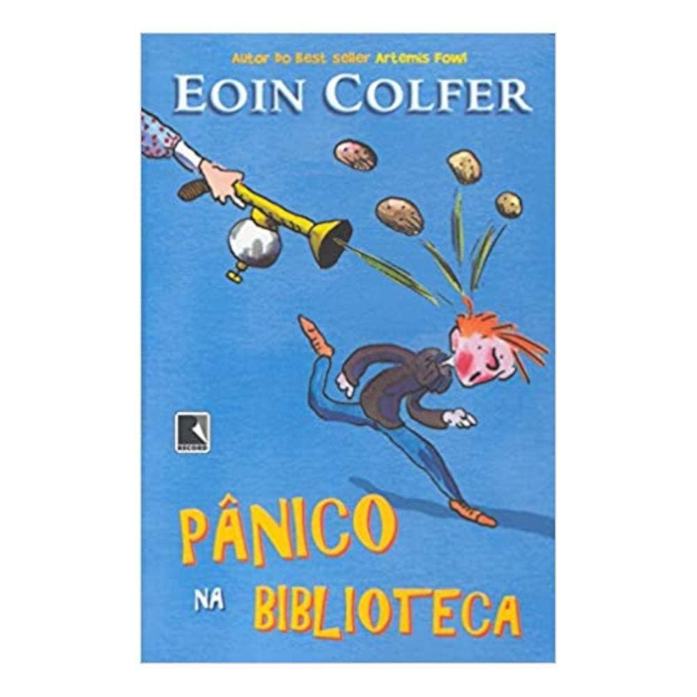 Livro Pânico Na Biblioteca Eoin Colfer Editora Record
