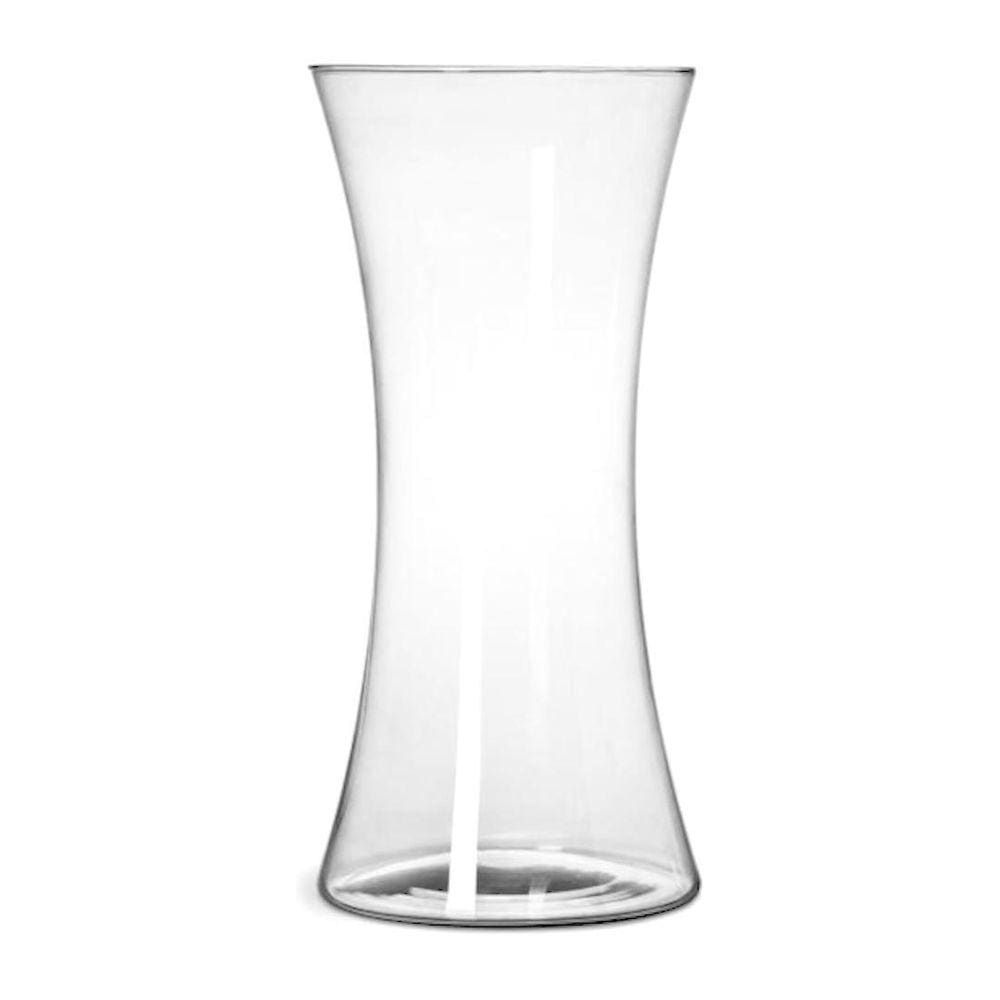 Vaso Julieta Médio 14X30Cm Vidro Transparente De Decoração