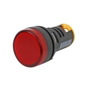 Sinaleiro Led Iluminado 22Mm 48V Vermelho L20 Metaltex