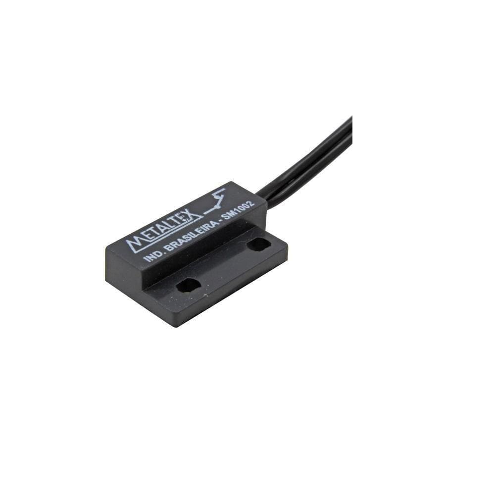 Sensor Magnético Mini 1Nf Preto Sm1002 Metaltex