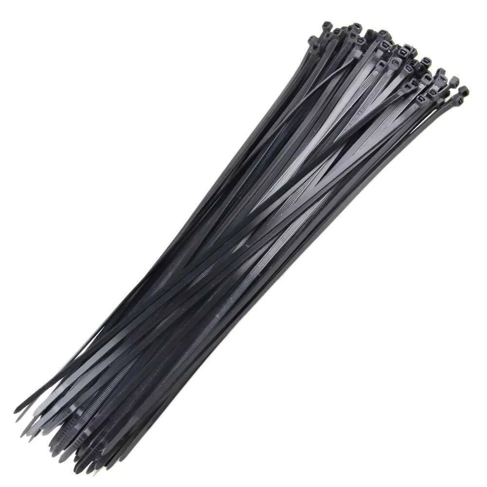 Abracadeira Nylon 300X4,8Mm Pt Pct 100 Pc