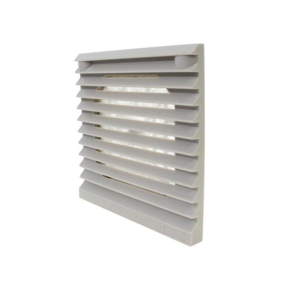 Grelha Plástica Filtro Ventilador 80X80 Modelo Pv Metaltex