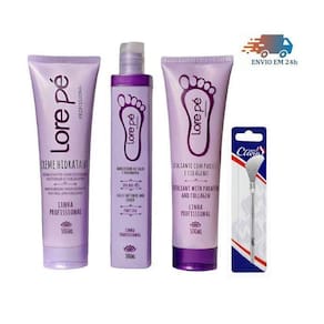 Kit Lore Pé Amolecedor Calos E Rachadura Com 3 Itens +