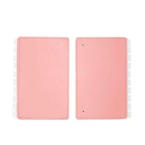 Capa E Contracapa Caderno Inteligente Médio Rosê Pastel