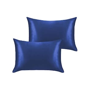 Fronha De Cetim Anti Frizz Toque De Seda Marinho Unidade