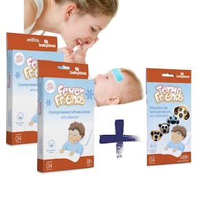 Kit 2 un Fever Friends + Termo Friends Babydeas