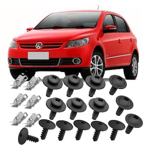 Kit Parafusos Porcas Rápida Parachoque Dianteiro Gol G5 2009 2010 2011 2012