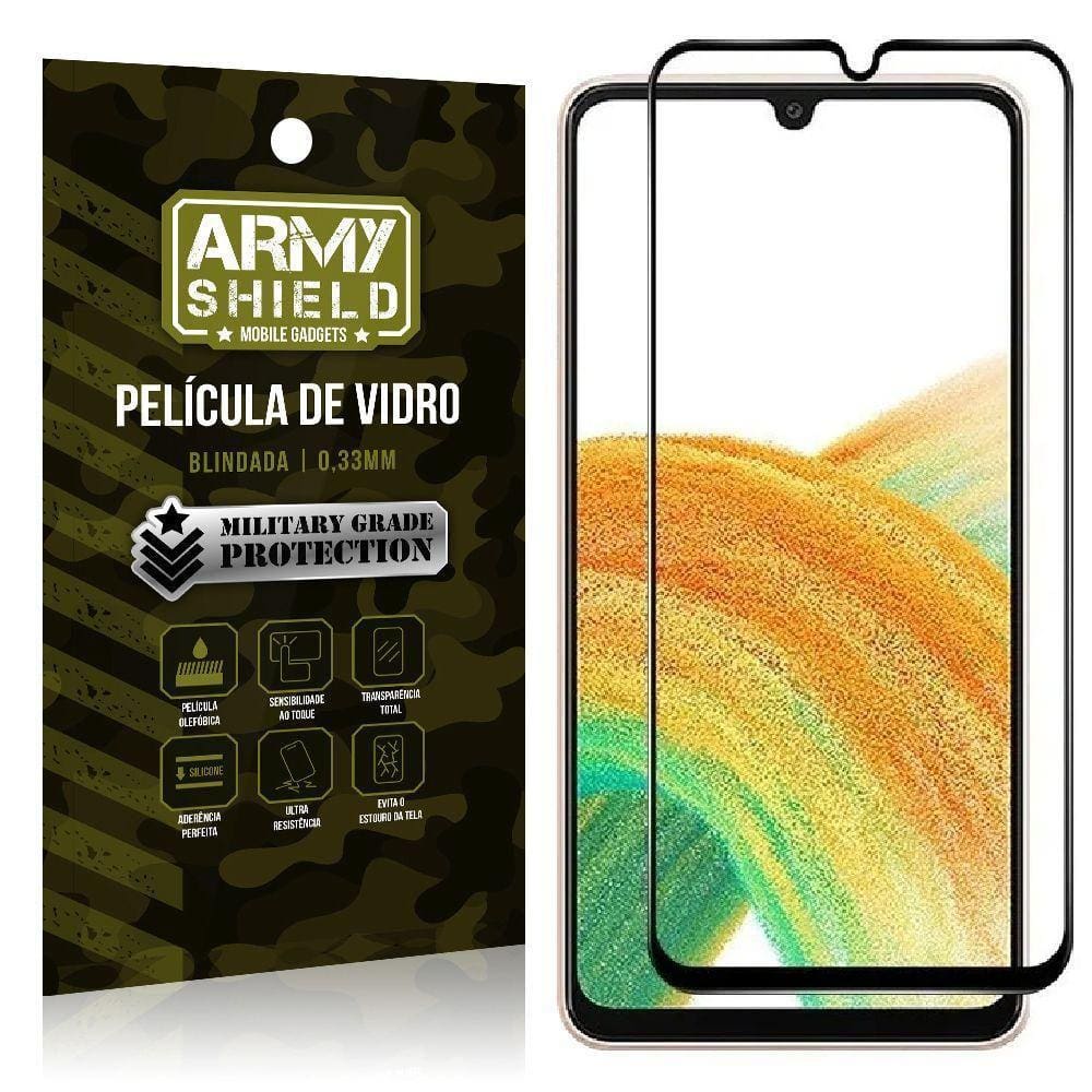 Película De Vidro 3D Samsung A33 - Armyshield