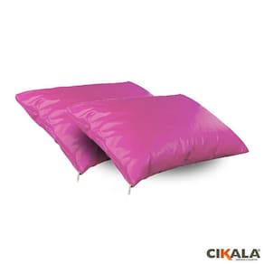 Kit 02 Fronhas Hospitalar Impermeáveis Rosa Protetora