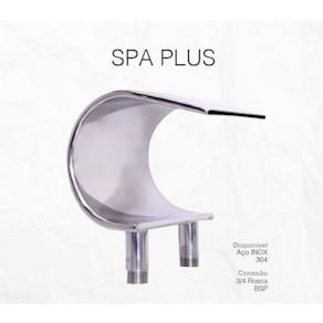 Cascata Para Spa Splus 16Cm Em Aço Inox 304