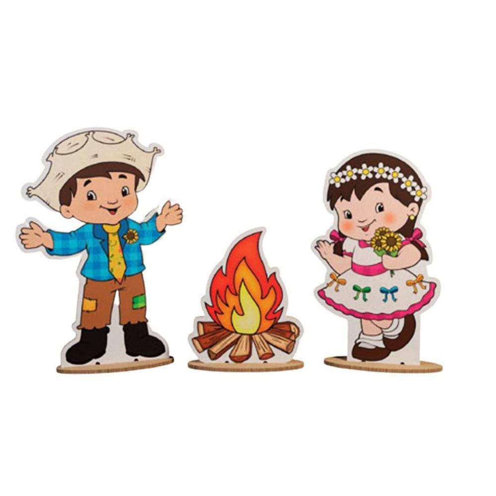 Enfeite Para Festa Junina - Casal 1 Ref.Fj0510