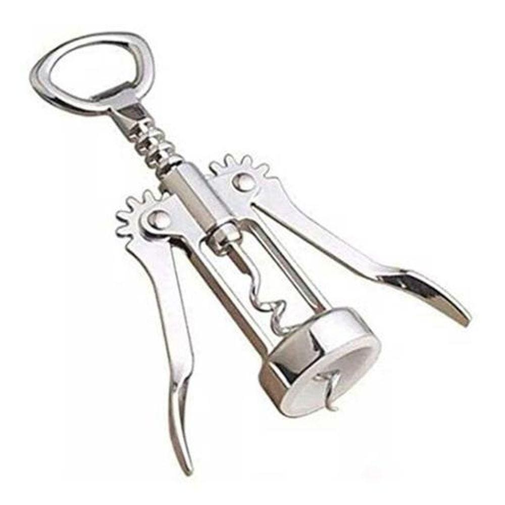 Saca Rolhas Inox Abridor De Garrafas