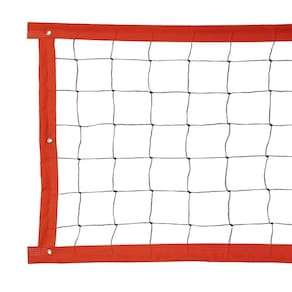 Rede De Vôlei Colorida Evo Sports 9 Metros Laranja/Preta