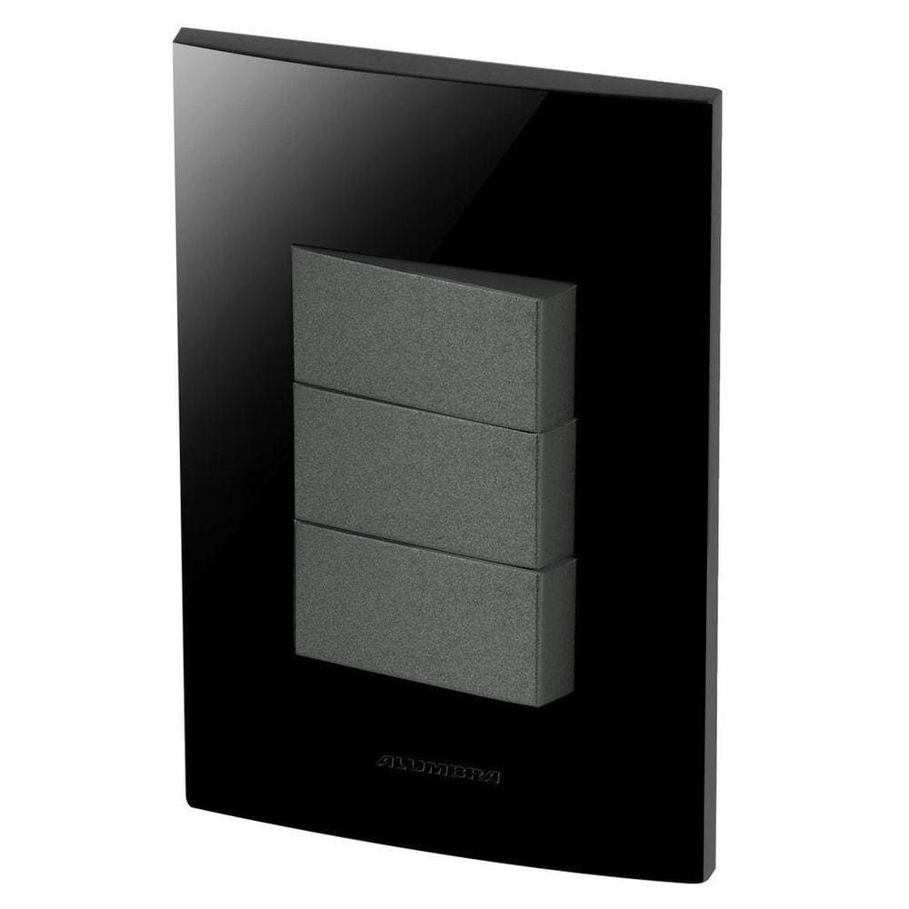 Conjunto 1 Simples + 2 Paralelos - Inova Black / Grafite