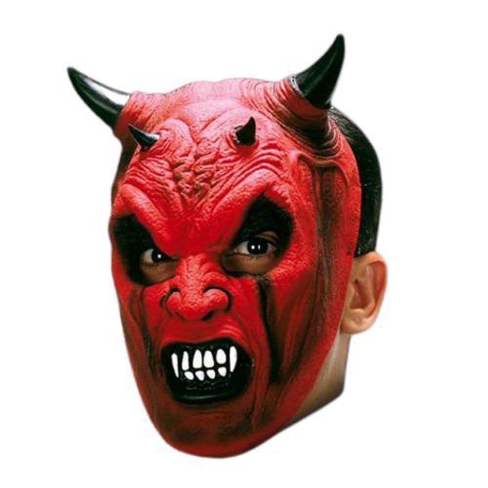 Máscara Diabo Com Elástico - 100% Látex  Spook . B+