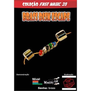 Brass Disk Escape - Coleção Classic N 39 R+