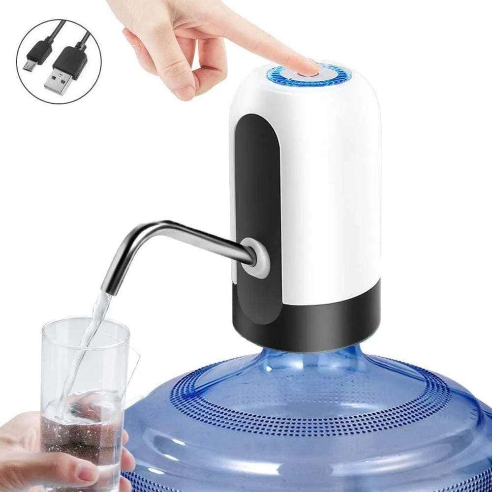 Bomba De Água Elétrica Recarregável USB Para Galão Universal