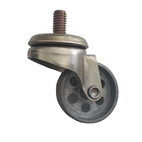 Rodizio Giratório Para Freezer Roda Zamac Gle 158 Zz Mf