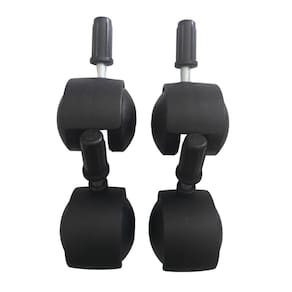 Rodizio Para Móveis Roda De Nylon Kit S40 G Bucha 13 Mm Mf