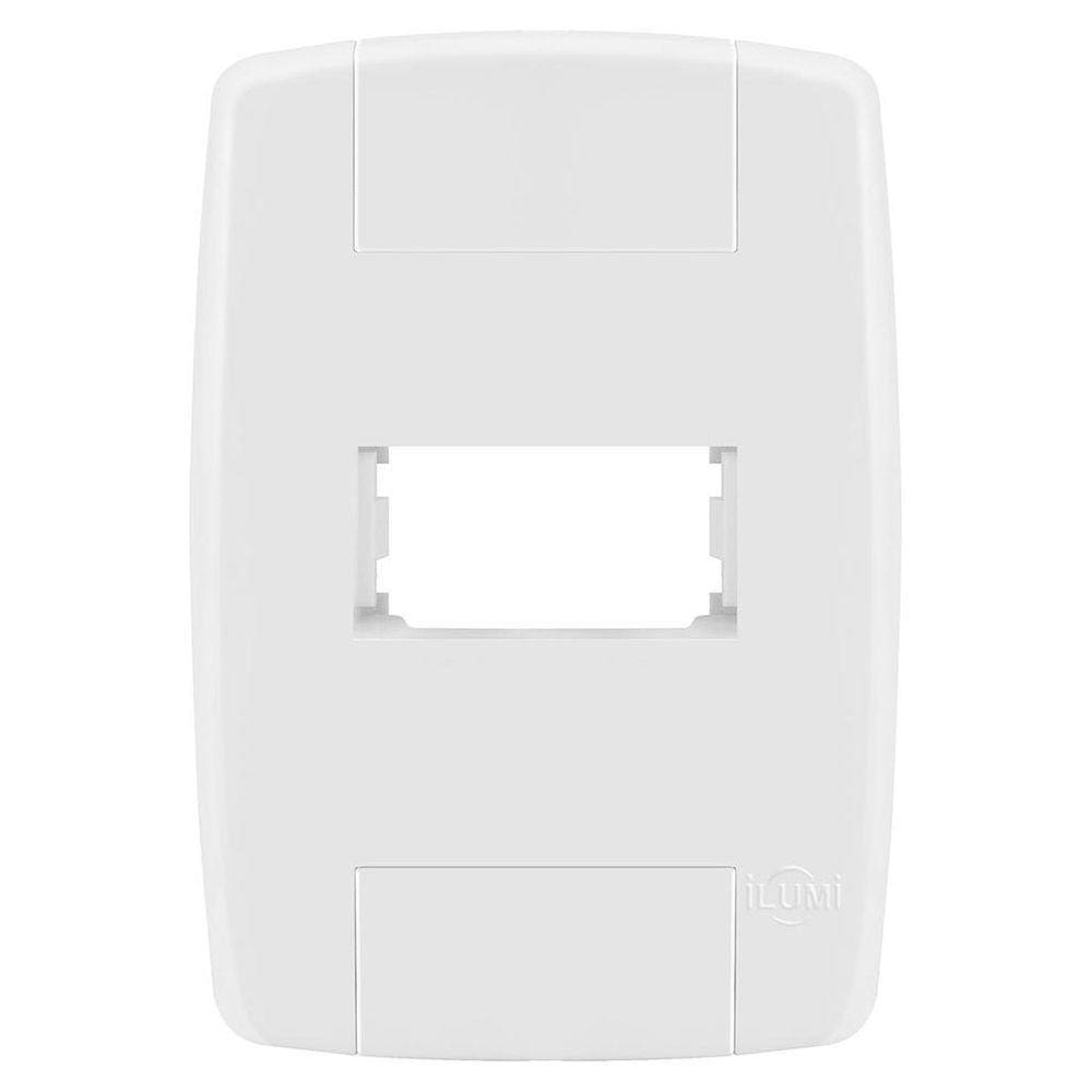 Placa 1 Módulo Com Suporte 4X2 - Ilumi Lev - 8707