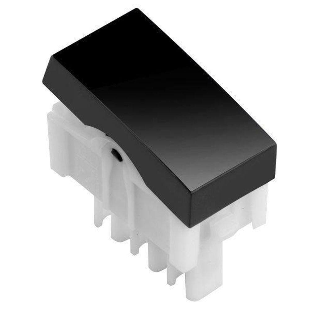 Módulo Interruptor Simples - Inova Black Piano - 85500