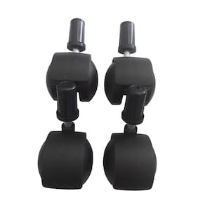 Rodizio Para Móveis Roda De Nylon Kit S40 G Bucha 16 Mm Mf
