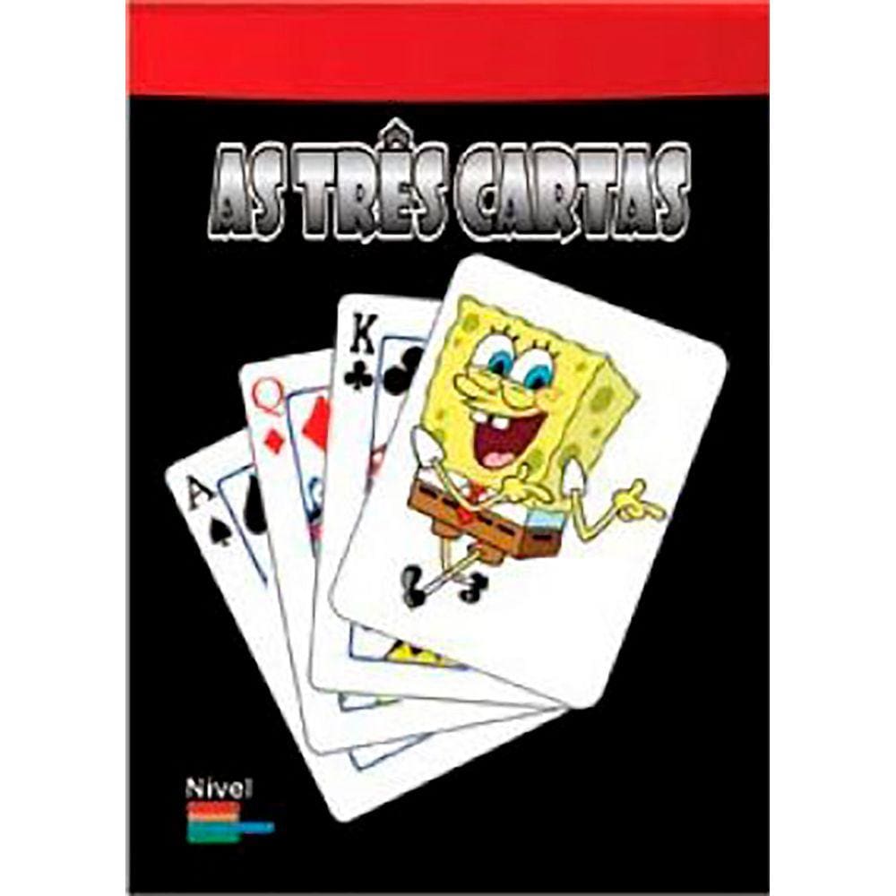 As Três Cartas Bob Esponja Coleção Fast Magic