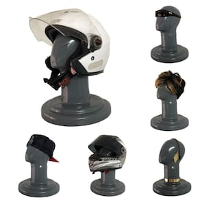 Suporte Manequim Expositor Longo De Capacete Boné Acessórios