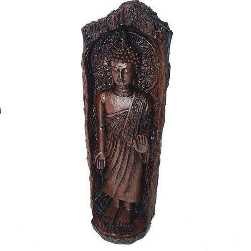 Buda No Tronco Mudra Abhaya Proteção 05556