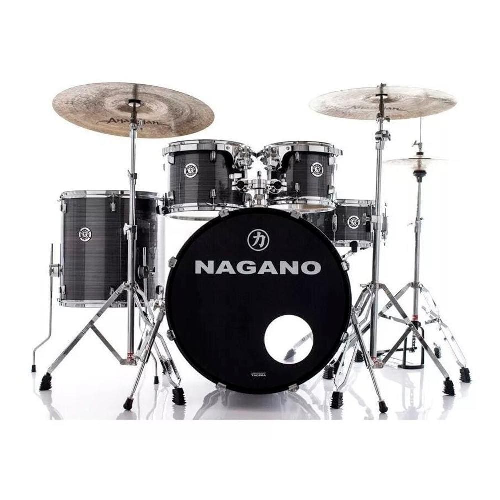 Bateria Nagano Garage Rock Vintage Stripe Bumbo 22